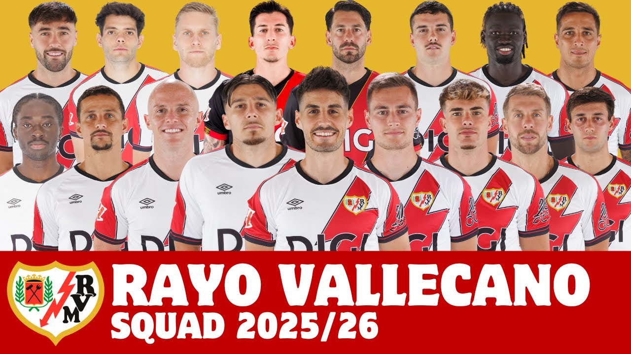 Đội hình CLB Rayo Vallecano
